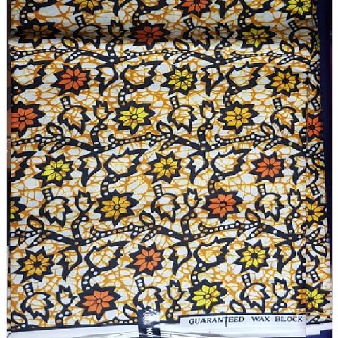 tissu pagne wax africain 6 yard,ventes solidaire,lafermedeleo,La ferme de Léo,