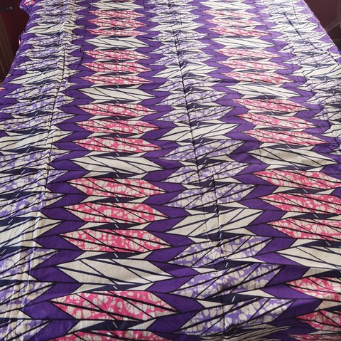 Coupon tissu pagne wax,