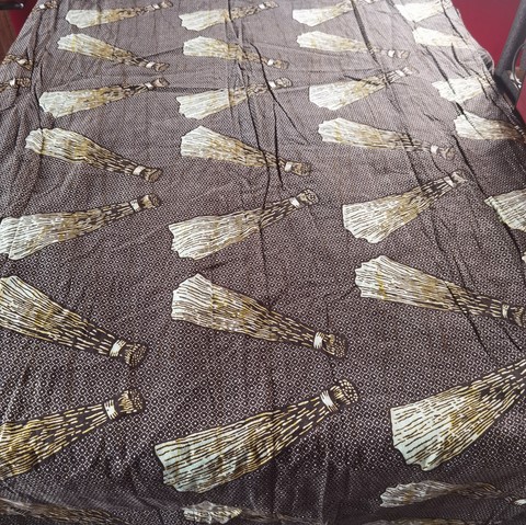 Coupon tissu pagne wax,