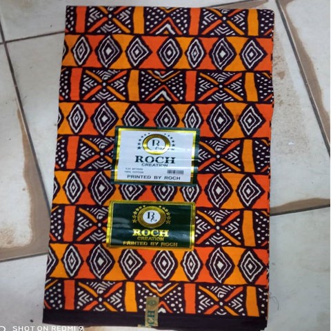 tissu pagne wax africain 6 yard,ventes solidaire,lafermedeleo,La ferme de Léo,