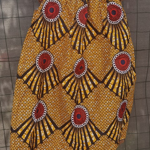 tissu pagne wax africain 6 yard,ventes solidaire,lafermedeleo,La ferme de Léo,
