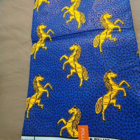 tissu pagne wax africain 6 yard,ventes solidaire,lafermedeleo,La ferme de Léo,