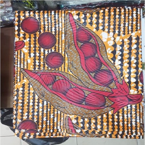 Tissu pagne wax africain 8 mars,  La ferme de Léo, ventes solidaires,