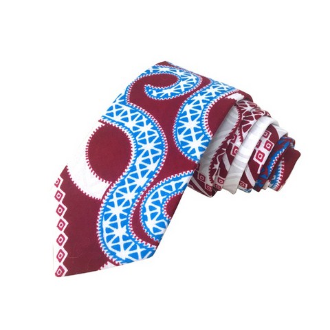 cravatte en tissu pagne