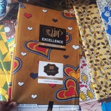 tissu pagne wax africain 6 yard,ventes solidaire,lafermedeleo,La ferme de Léo,