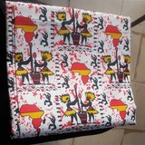 tissu pagne wax africain 6 yard,ventes solidaire,lafermedeleo,La ferme de Léo,