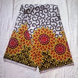 tissu pagne wax africain 6 yard,ventes solidaire,lafermedeleo,La ferme de Léo,