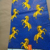 tissu pagne wax africain 6 yard,ventes solidaire,lafermedeleo,La ferme de Léo,
