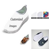 Chaussures en toile mixte à personnaliser par votre image
